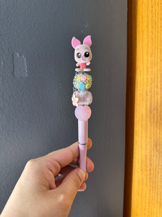 Piggy Beaded Pen